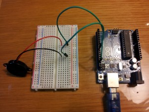 音を出すセンサー